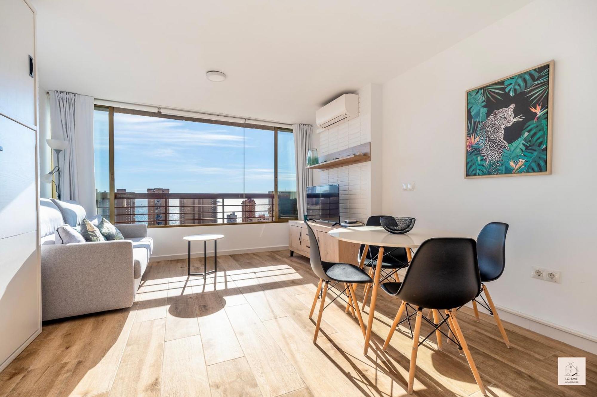 Mael Avec Piscine Et Jolie Vue Appartement Benidorm